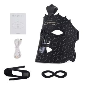 Silicone Led Face Mask 7 Colors Red Light Therapy Infrared Flexible Soft Mask Led Therapy Anti Aging Advanced Photon Mask